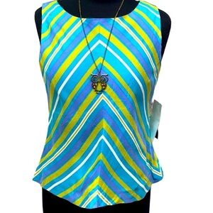 Jessica Howard Striped Blouse